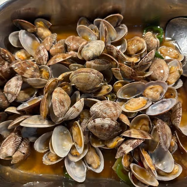 Stir-fried Clams.